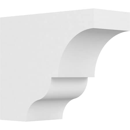 Ekena Millwork Standard Asheboro Architectural Grade PVC Rafter Tail, 5"W x 10"H X 12"L RFTP05X10X12ASH